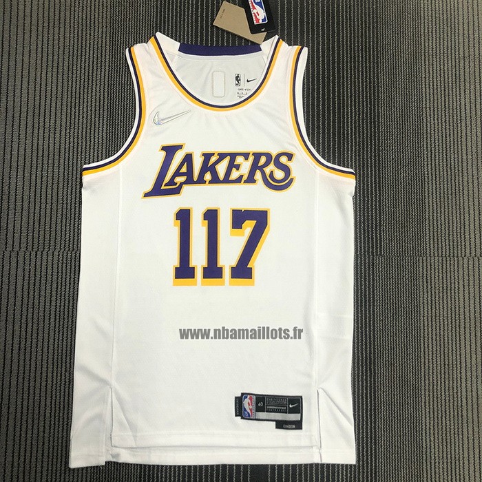 Maillot Los Angeles Lakers x X-box Master Chief NO 117 Blanc